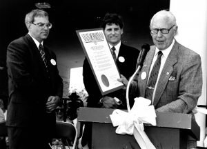 •state proclamation at grand opening 1993-2