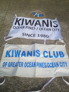 Kiwanis Banners from Page shed