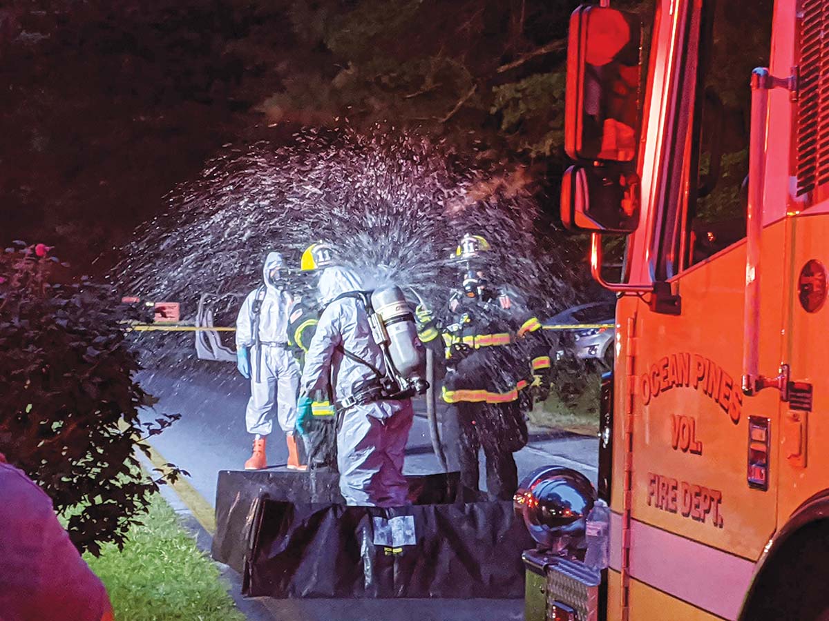 Hazmat team summoned to Ocean Pines Worcester County News Bayside Gazette Hazmat team summoned to Ocean Pines Worcester County News Bayside Gazette
