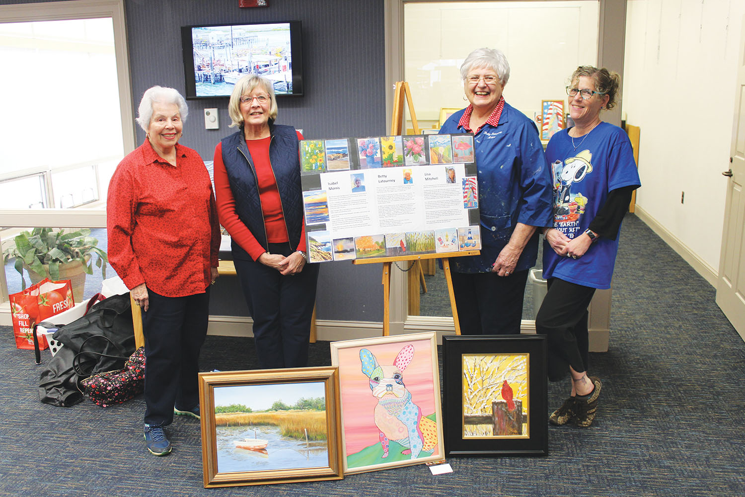 Ocean Pines Library opened new art exhibition this week Worcester
