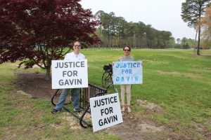 Gavin protest