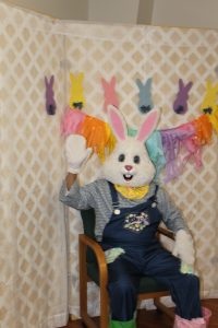 Easter bunny wave