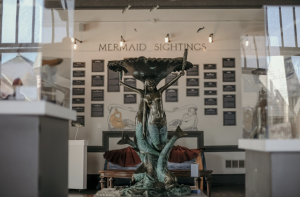 Mermaid statue-museum