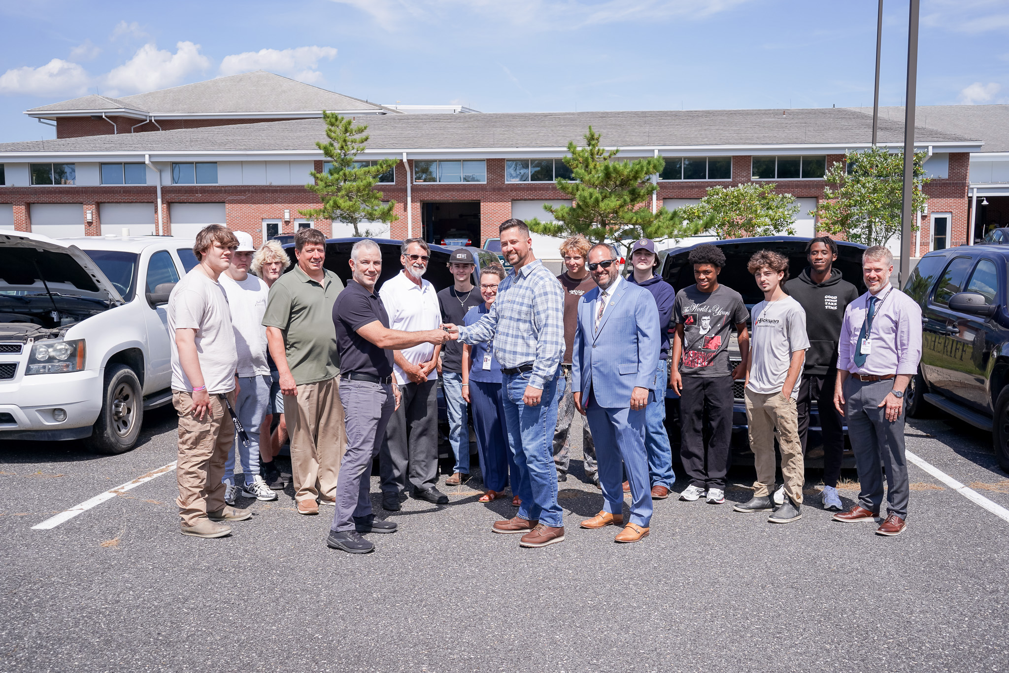 Vehicle donations to tech school class puts program in overdrive