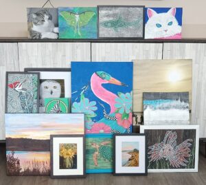 8 submitted art fundraiser