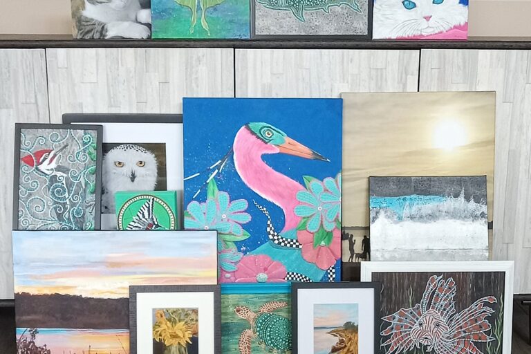 8 submitted art fundraiser